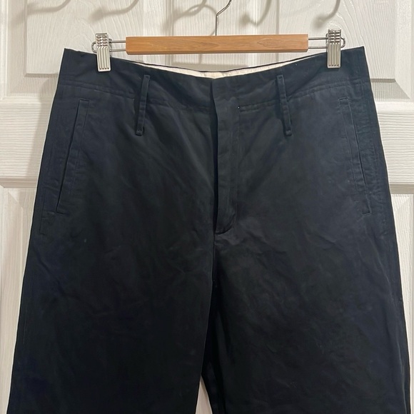 Forte Forte High Rise Crop Chino Black Pants - Picture 5 of 15